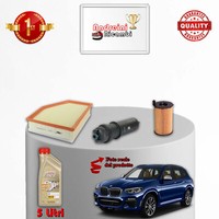 Kit Wartung Filter Und ÖL FüR BMW X3 G01 20 D Xdrive 140KW 190PS Ab 2017