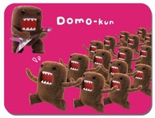 Alfombrilla de ratón Domo Kun dibujos animados animación cómic novedad rosa alfombrilla de ratón Domokun