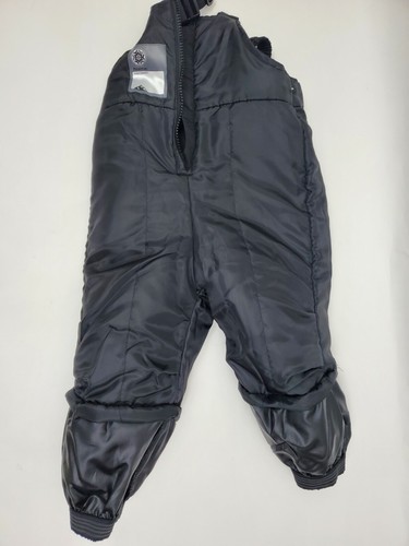 Circo Toddler Snow Suit Black Size 12M Adjustable Strap Front Zip - Afbeelding 9 van 12