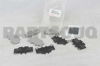 0494630110 Genuine Toyota SHIM KIT, ANTI SQUEAL(FOR REAR
