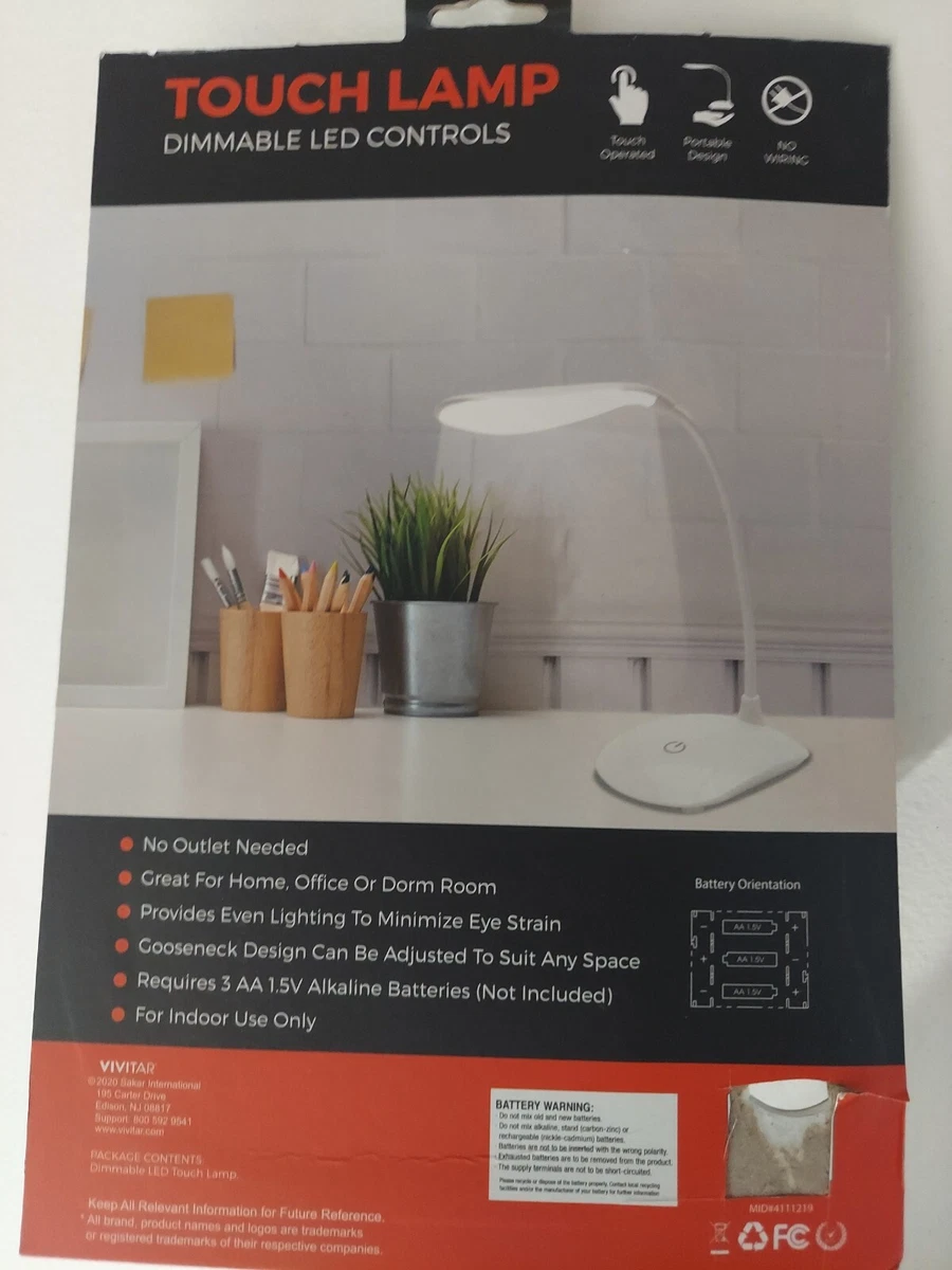 Vivitar touch deals lamp