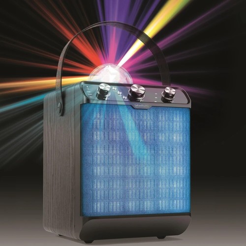 Stadium MusicBox Rechargeable Party Speaker - LED light show, USB, Bluetooth - Picture 2 of 11