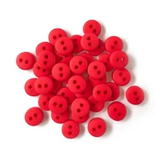 Buttons Galore and More 1/4in Tiny Round Buttons (19 Colors Available)