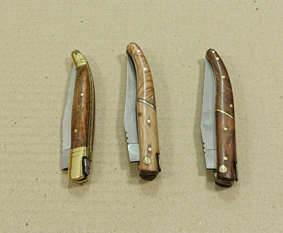 lote de 3 navajas de bolsillo Laguiole Foto 3 de 4