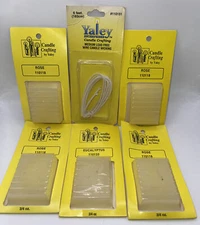Lot Of 5 Yaley Enterprises Candle Crafting Concentrated  Scents Blocks & Wicking
