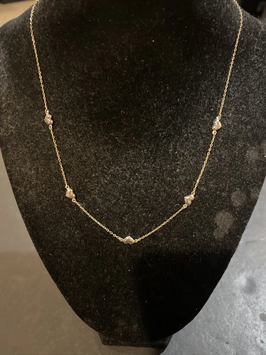 Jcm 10k deals heart necklace