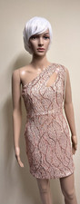 Joyfunear Women Sz Small Bodycon Sequin Party Champagne Mini Dress BNWT