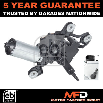 Fits VW Golf 2003-2013 Passat 2005-2011 Febi Rear Windscreen Wiper Motor