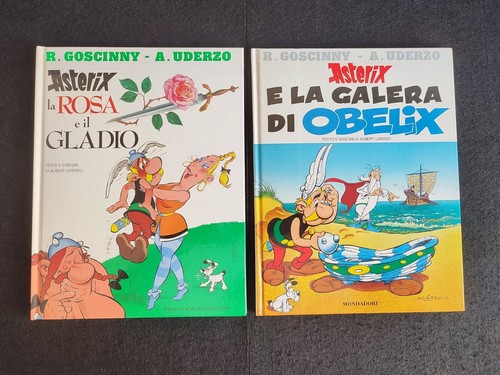 ASTERIX Nr. 1/33 SEQUENZA COMPLETA Ed. Mondadori 1988 * CARTONATI VARIE EDIZIONI - Foto 19 di 20
