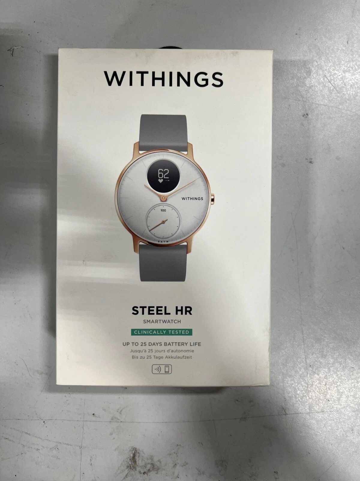 Steel HR Hybrid Smartwatch Activity, Sleep, Fitness Heart Rate Tracker