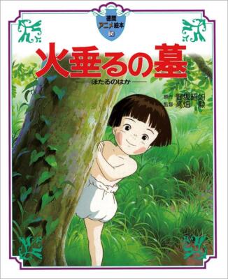 Grave of the Fireflies Tokuma Anime Picture Book Japanese Large Book