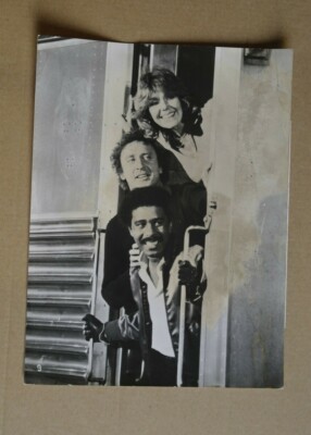 T218 Pressefoto JILL CLAYBURG/GENE WILDER/RICHARD PRYOR Trans-Amerika-Express