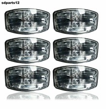 6x Fari Profondità Proiettori Abbagliante Alogeno H7 + 6 Led Per Camion Trattori