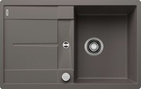 Blanco Metra 45 S-F EinbauspüLe Silgranit Vulkangrau Ab 45 Cm Excenter