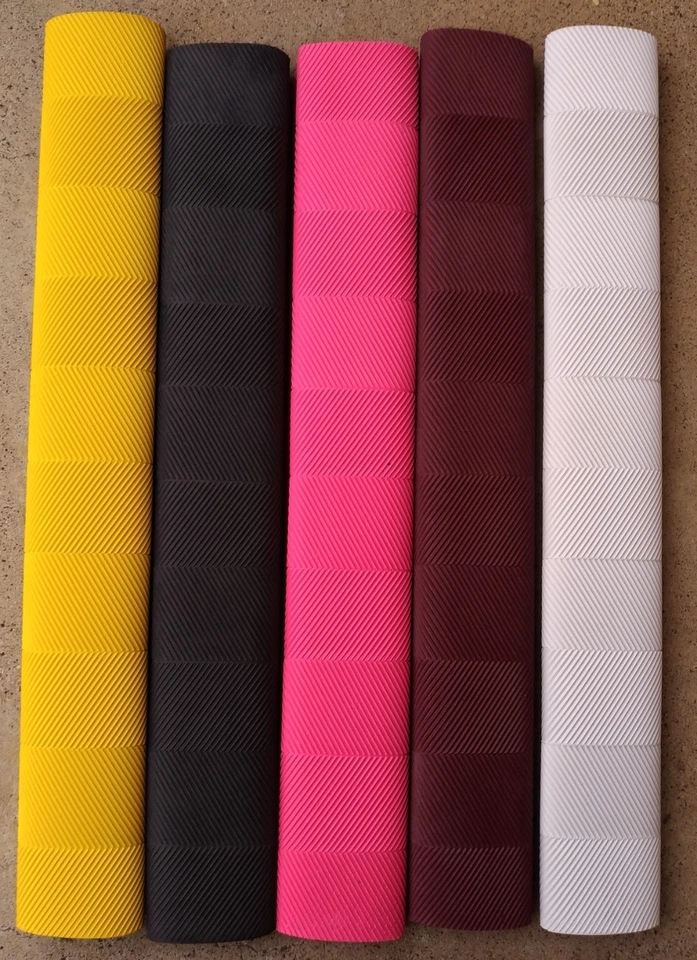 10x CHEVRON Cricket Bat Grips - YELLOW, BLACK, PINK, WHITE & MAROON - Oz Stock - Bild 1 von 1
