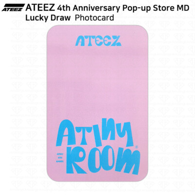 ATEEZ ATINY ROOM ポップアップ ATEEZ Atiny Room POP-UP Store Trading Card – koreanbro.com