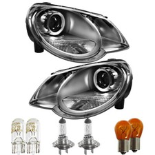 Scheinwerfer Set für VW EOS Bj. 06-10.10 Valeo H7+H7 inkl. OSRAM Lampen