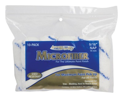Arroworthy 4-MFR4CK Microfiber Paint Roller Cover 9/16 x 4 in.