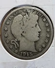 1915-S  Barber Half Dollar