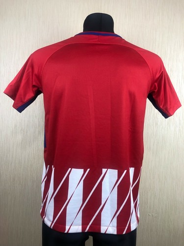 ATLETICO MADRID 2017 2018 HOME SHIRT FOOTBALL SOCCER JERSEY NIKE BOYS SIZE XL - Picture 2 of 8