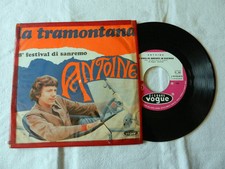 ANTOINE " La Tramontana /Io Voglio Andare In Guerra " DISCO VINILE 45 GIRI