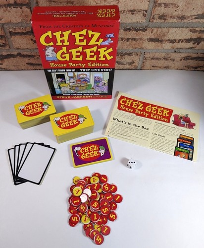 Chez Geek: House Party Edition - Steve Jackson Kartenspiele - KOMPLETT - Bild 11 von 11