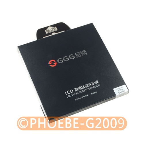 GGS IV 0.5mm Self-Adhesive Glass LARMOR Screen Protector GGS4 for Canon 7D II - Picture 3 of 3
