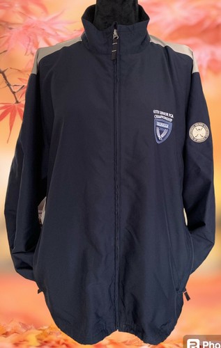 Vtg Cutter & Buck 65th Senior PGA Windbreaker Mens Golf Sz M Black & Beige EUC - Picture 3 of 21