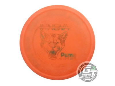 USED Innova DX Puma 144g Orange Green Foil OOP Midrange Golf Disc