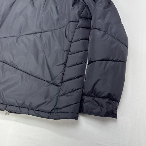 Volcom Mens Utility Puffer Jacket Pockets Collar Black Skater Snowboard Size L - Picture 16 of 18