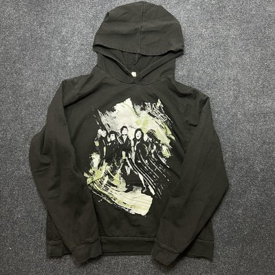 Vintage Y2K Black Veil Brides Hoodie Men Medium Black Fleece