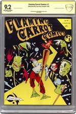 Flaming Carrot Comics #1 CBCS 9.2 Verified Sig Burden 1981 23-11655FA-002