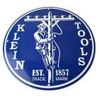 Vintage Klein Tools Porcelain Sign - Auto Mechanic Gas Service Shop Garage Sign