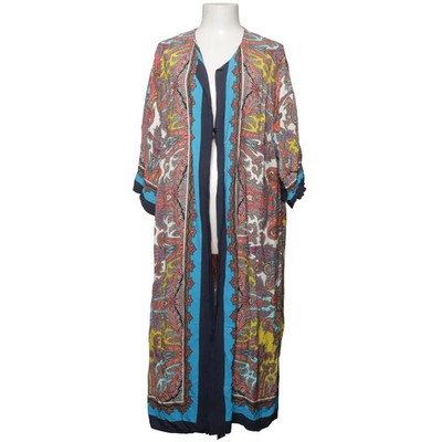 Selection by Ulla Popken, Kaftan, Größe: 50/52, Blau/Mehrfarbig, Viskose #BHK