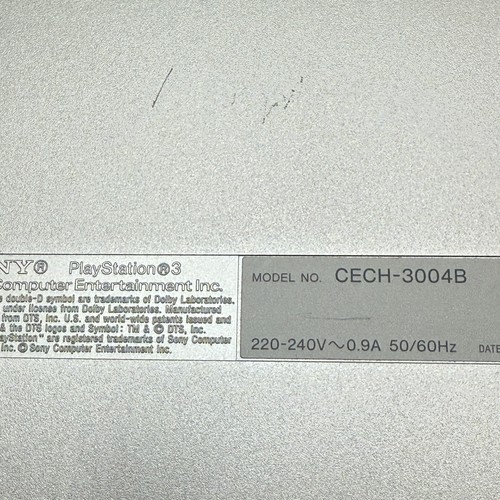 Sony PS3 Slim Silver 320 GB CECH-3004B PS3 Argento+Scatola Playstation Completa - Foto 11 di 23