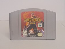 Duke Nukem Nintendo 64 N64 1997 Cart Cartridge Only Authentic TESTED/WORKS