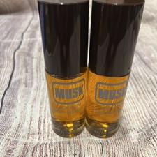 2 MUSK BY COTY FOR MEN 1.4 OZ 44 ML COLOGNE SPRAY NEW No Box