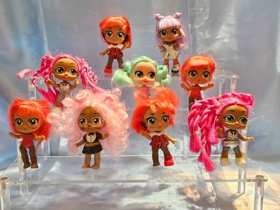 LOT OF NINE ZURU ITTY BITTY PRETTYS TEA PARTY SERIES TEACUP DOLLS 3''