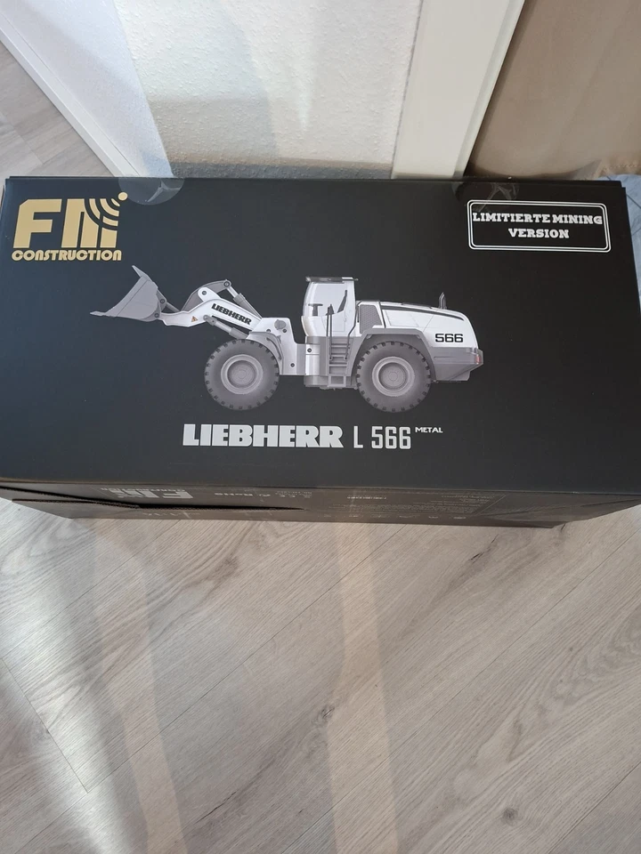 RC Radlader 1/14  V4 alle proportional  limitierte Auflage Mining Version Metall - Bild 2 von 4