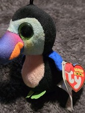 BEAKS the Toucan Bird - Ty 6" Beanie Boos With Tags