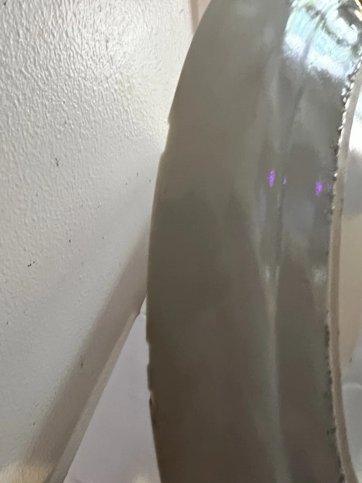 Antique Chinese Export 9-1/2" Porcelain Dinner Plate Sacred Birds & Butterfly  - Image 4 of 4