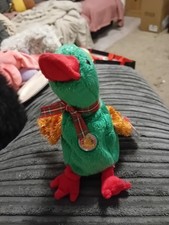 Ty Beanie Of The Month, Greetings The Goose, Small Plush Toy, With Tags, RARE