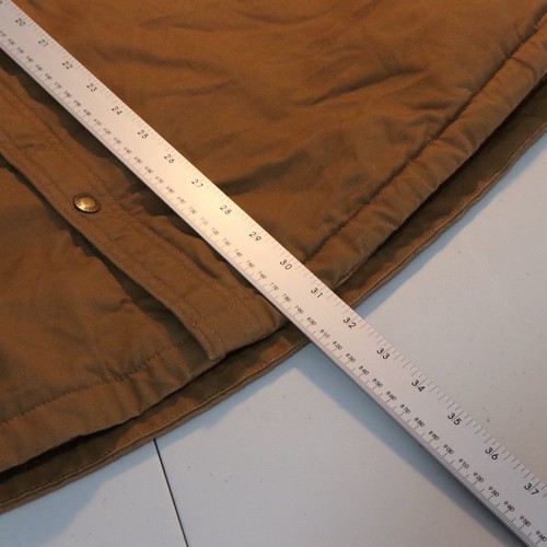 Dickies Canvas Utility Jacket Mens 2XL Flannel Lined Tan Brown Quilted Shacket - Picture 12 of 13