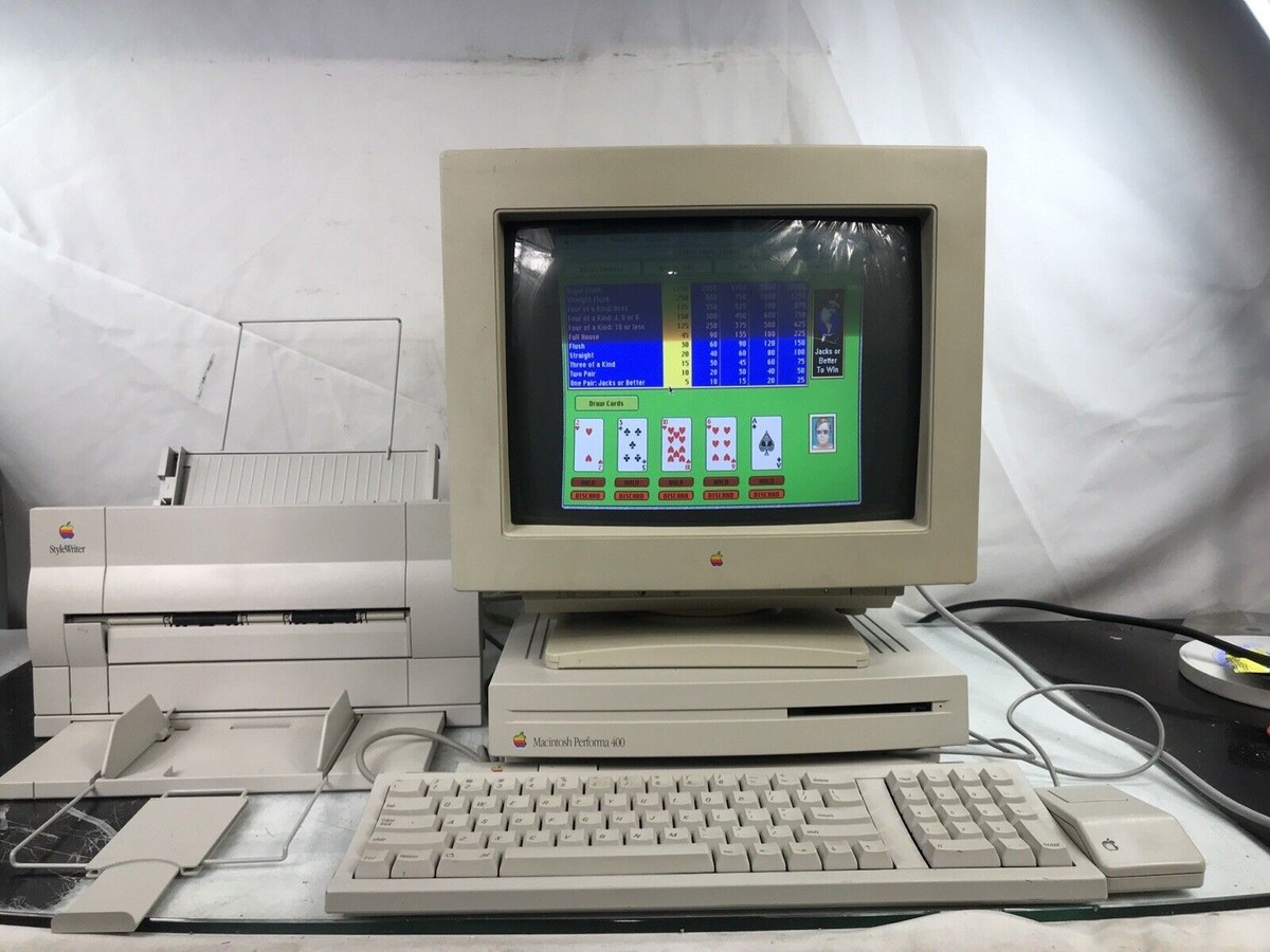Macintosh Performa 400 Apple Style Writer Keyboard II Desktop Bus