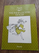 The Four Country Dances Walter Carroll Easy pieces for Piano Forsyth Manchester