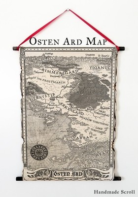 Map of Osten Ard, Memory, Sorrow, and Thorn Map The Dragonbone