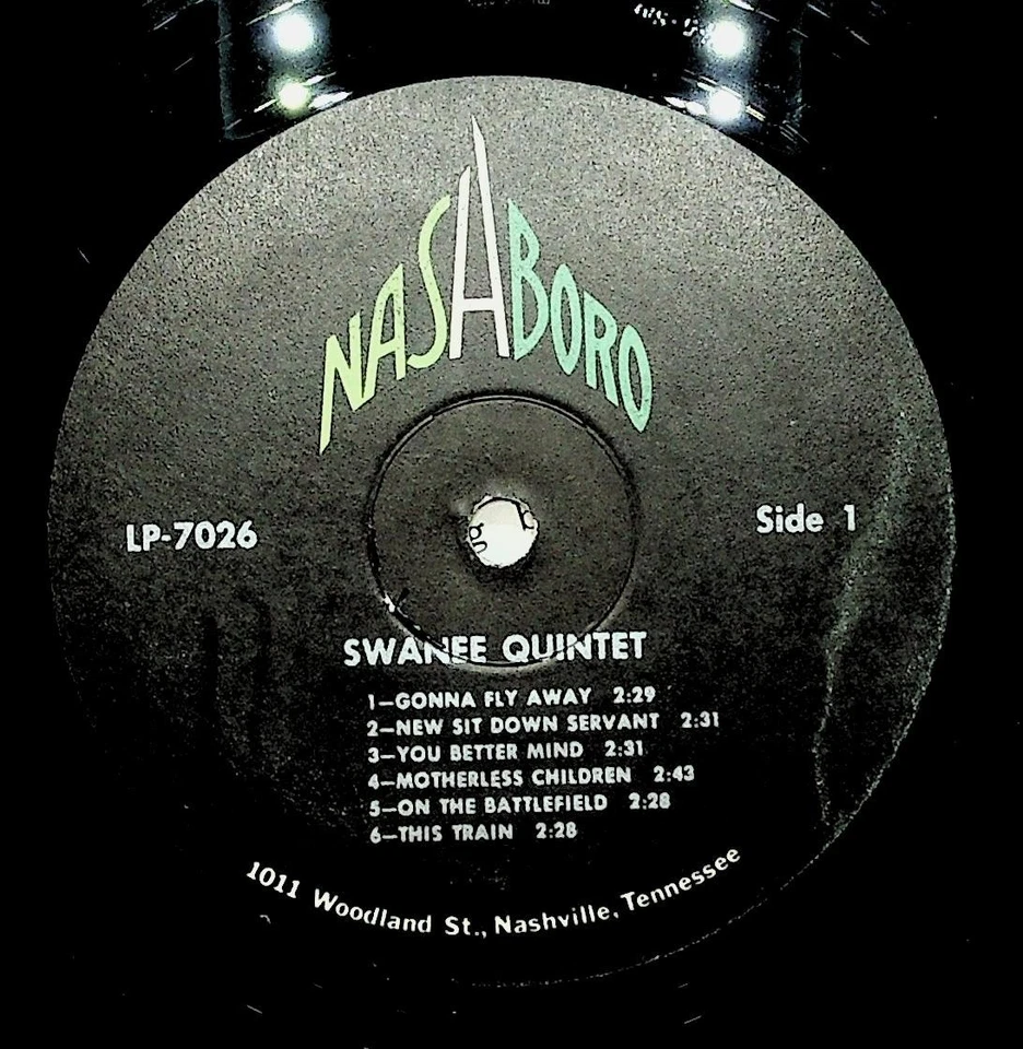 Swanee Quintet – Songs That Lift the Soul LP Gospel Nashboro LP-7026 Mono/Stereo - Image 3 of 4