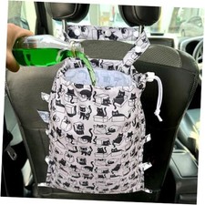 Leak-Proof Waterproof Car Trash Bag Foldable Multipurpose Trash Cats Hiding