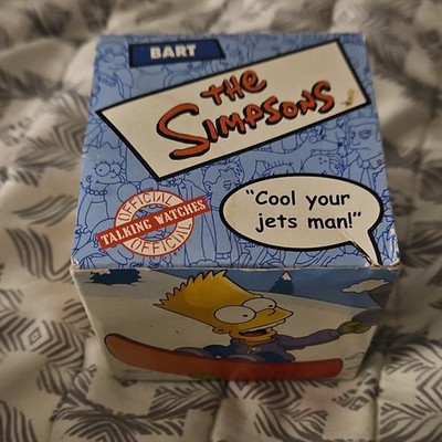 Burger King The Simpsons Bart Talking Watch 2002 Collectible