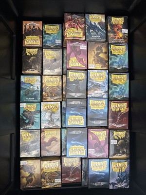 Dragon Shield Matte Standard Size random color sets of 5 DM for color choices
